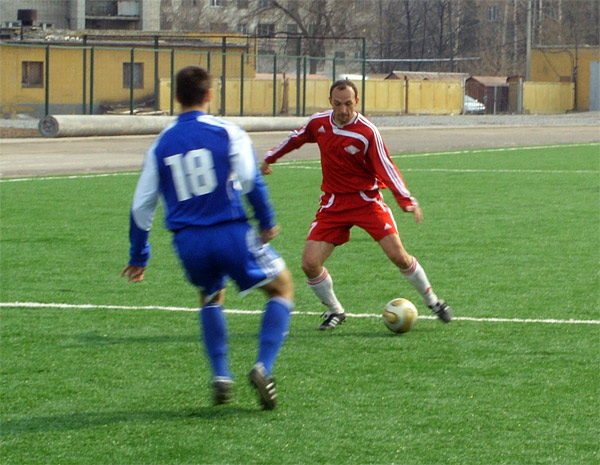 В атаке Алексей Рязанов