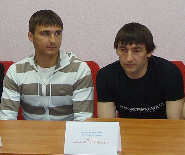 Павел Проскуряков и Александр Малин на пресс-конференции перед началом сезона